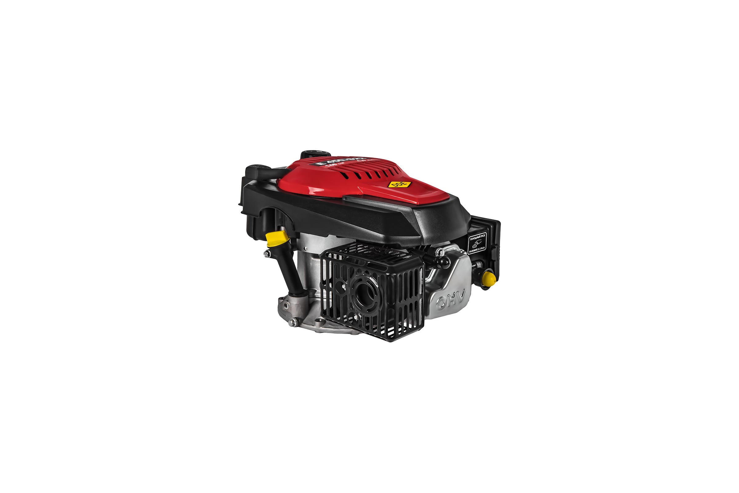 Двигатель бензиновый DDE 4Т с вертикальным валом E450-S22 (4,5 л.с., 146 см3, к/вал 22,2, шпонка, самоход) 925-280 — фото 3