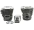 Поршневая группа Amperin для бензопилы Husqvarna 346/350/353 низкая 110037 083673 1