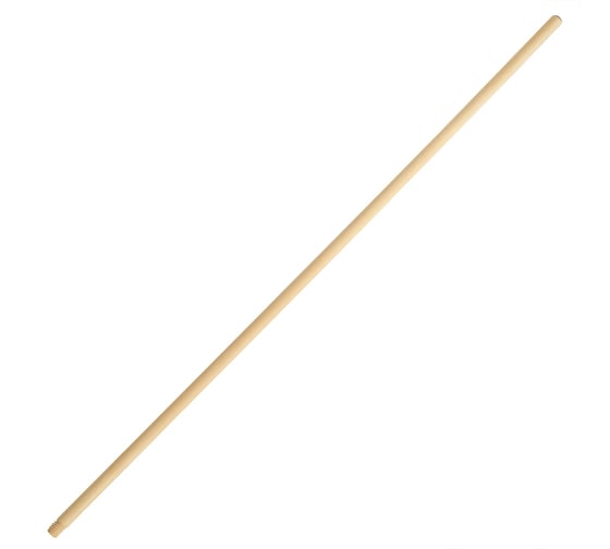 Черенок woodtrade d25мм L1200 мм с резьбой (1 упаковка-4шт) 00074