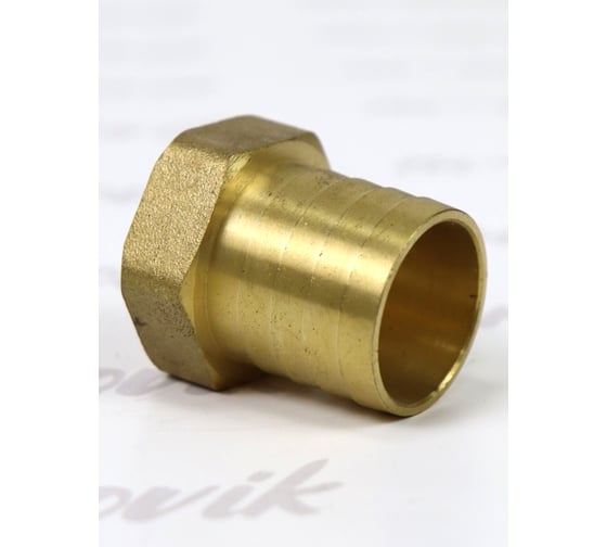 Штуцер латунный для шланга и трубопроводов ViEiR 1x32, с внутренней резьбой VRF532 (V)