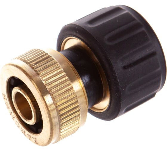 Латунный коннектор с аквастопом 1/2'' Karcher 2.645-017