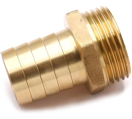 Штуцер ViEiR 1x20 латунный с наружной резьбой для шланга и трубопроводов VRM520 (V)