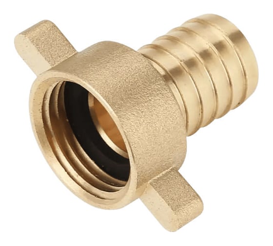 Штуцер ViEiR 2 шт 1/2x18 с накидной гайкой латунный для шланга и трубопроводов VR54/3-18 (V)