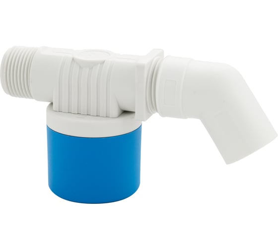 Поплавок - клапан для бачка и ёмкостей Санакс 1", из высокопрочного АБС пластика, боковое подключение 00-66