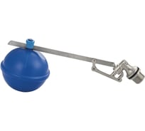 Поплавок для ёмкости Санакс 1 из латуни и нержавеющей стали с синим поплавком, серия МАК 3136