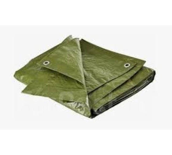 Тент Admiral Stars 6х8 м, оливковый 120гр/м2 1/5 размер в размер ЦБ-10004760