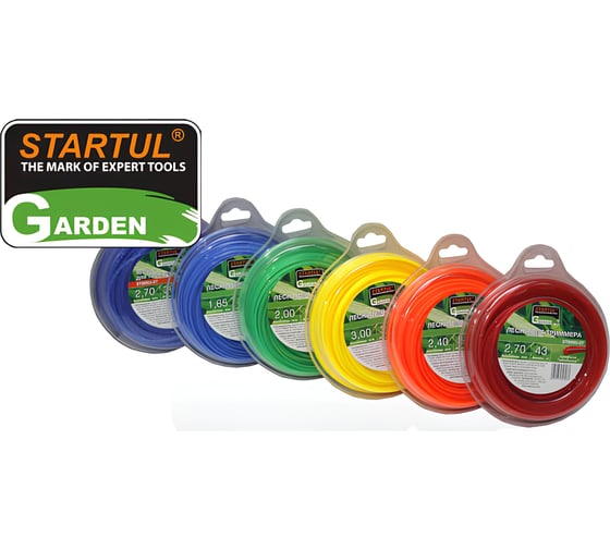 Леска STARTUL GARDEN ф 2.7 мм х 43 м, звездочка ST6060-27