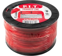 Леска для триммеров P.I.T. звезда 3LB 2.4 мм, бухта 340м ATML01-P243