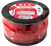 Леска для триммеров P.I.T. звезда 3LB 3.0 мм, бухта 225м ATML01-P303
