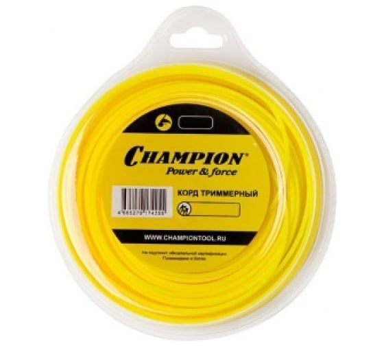 Корд триммерный Champion Star 3.0мм_ 15м (звезда) C7134