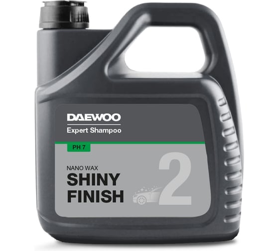 Автошампунь с воском для бесконтактной мойки DAEWOO SHINY FINISH 4л DAWS 240