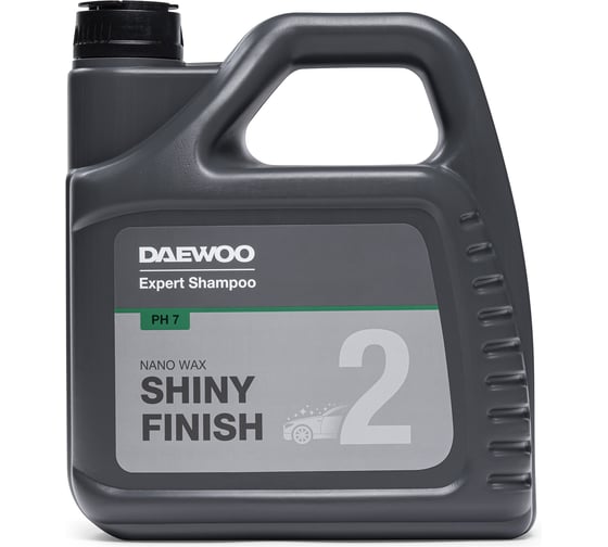 Автошампунь с воском для бесконтактной мойки DAEWOO SHINY FINISH 4л DAWS 240