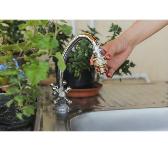 Штуцер (3/4"-1" внутренняя резьба; латунь) Greengo 1765308