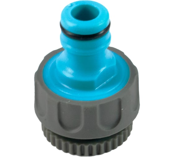 Адаптер обрезиненный POLYAGRO AQUA с внутренней резьбой 3/4-1/2 7580360