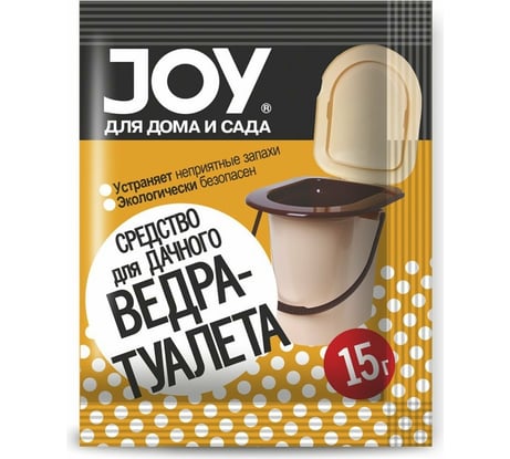 Средство для дачного ведра туалета Joy 4607043132789