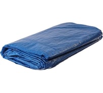 Защитный тент СИМАЛЕНД 60г/м2, УФ, 4x6м, тарпаулин, голубой 4273840