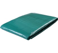 Защитный тент СИМАЛЕНД 120г/м2, УФ, 4x8м, тарпаулин, зеленый 4994602