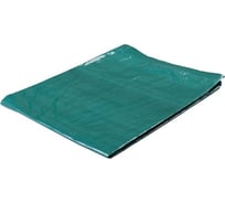 Защитный тент СИМАЛЕНД 120г/м2, УФ, 2x3м, тарпаулин, зеленый-серебро 3405672
