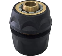 Коннектор для шланга Четыре сезона латунный, быстросъемный, 1/2, с термопластичной резиной 62-0332-F