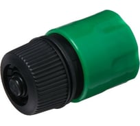 Коннектор (1/2"; с аквастопом; цанга; рр-пластик) Greengo 150992