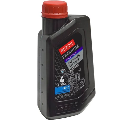 Масло REZOIL PREMIUM 4-т. п/синт. (до -40С) SAE 5W-30 API SJ/CF 0.6 л 03.008.00062