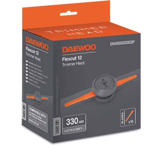 Катушка для мотокосы с ножами DAEWOO DABC 12F
