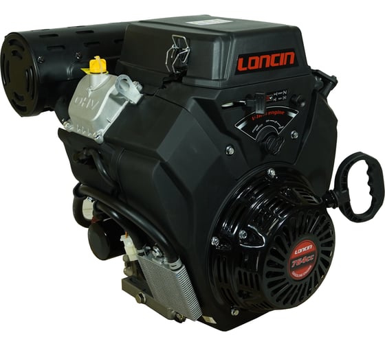 Двигатель Loncin LC2V80FD (H type) V-образн,764 см куб, D25 мм,20А руч и эл/зап(тросовое управление) 00-00162047