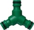 Коннектор (делитель на 2 канала; 3 цанговых крепления) Greengo 150996 1