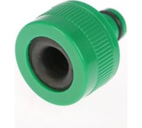 Штуцер на кран (безрезьбовое крепление 1/2" и 3/4"рр-пластик) Greengo 150999