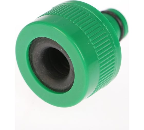 Штуцер на кран (безрезьбовое крепление 1/2" и 3/4"рр-пластик) Greengo 150999 1