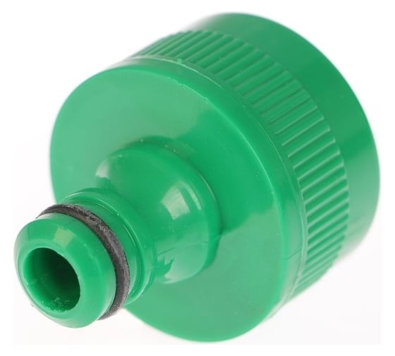 Штуцер на кран (безрезьбовое крепление 1/2" и 3/4"рр-пластик) Greengo 150999