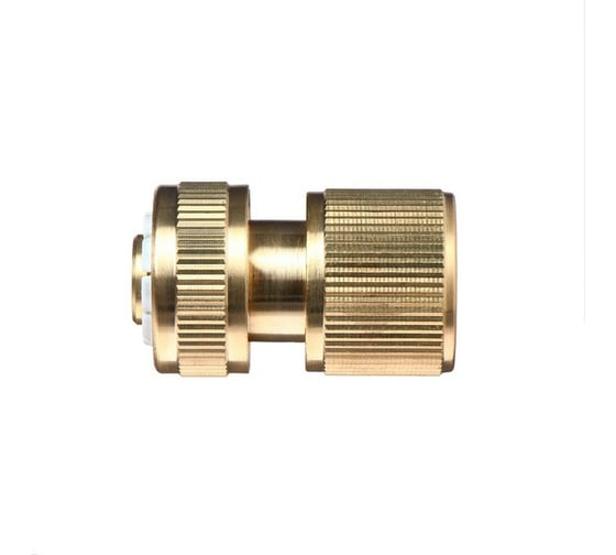 Коннектор (1/2"; с аквастопом; цанга; латунь) Greengo 1006650