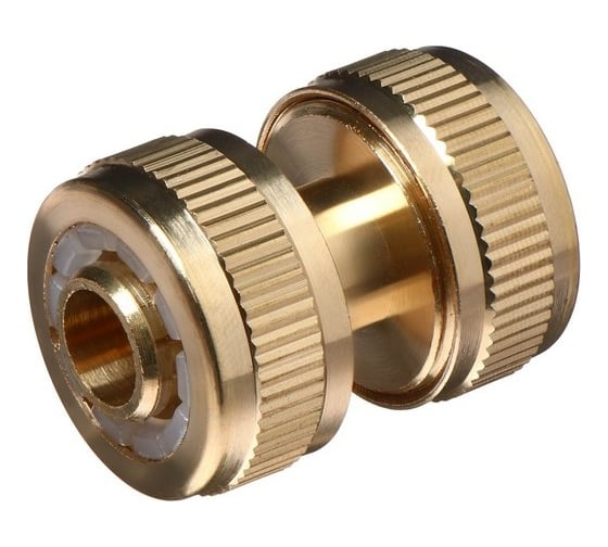 Муфта ремонтная (1/2"-1/2" цанга; латунь) Greengo 1006636 1