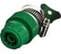 Коннектор с креплением на кран (3/4"; с хомутом; пластик/резина) Greengo 5226089 2