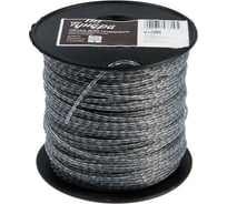 Леска двухкомпонентная (2.4 мм; 110 м; витой квадрат с жилой) для триммера TUNDRA 7547629