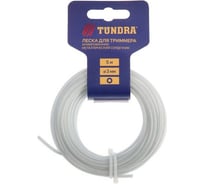 Леска армированная (3 мм; 5 м; круг с металлическим сердечником) для триммера TUNDRA 7725078