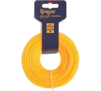 Леска (2.4 мм; 50 м; звезда; нейлон) для триммера TUNDRA 7547642