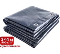 Тент ПВХ негорючий с утеплителем SAMGRUPP 3х4 м (500-550 гр/м2) (12 м2) SAMP-079150034П