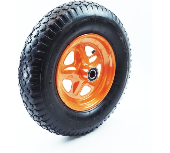 Колесо для тачки с ПЕРФО-диском POLYAGRO (4.80/4.00-8) втулка 20 mm - запасное 8050063