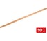Черенок для лопаты D40 120см ВЫСШИЙ сорт сухой шлифованный (10 шт) SAMGRUPP SR-087240120-10 1
