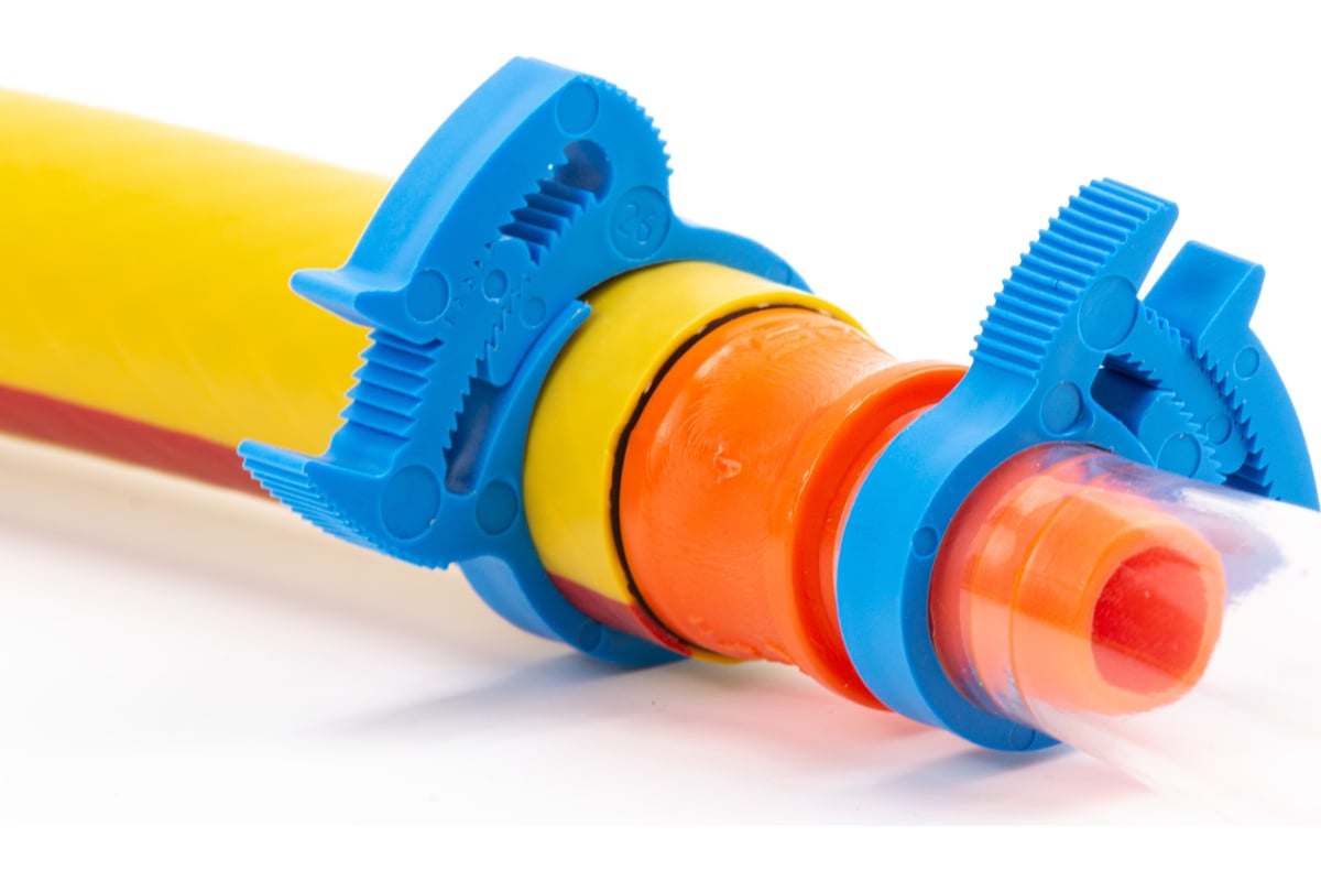 Соединитель для шлангов 1/2x3/4 с 2-мя хомутами ДТРД 4W_1/23/4_02А003 ...