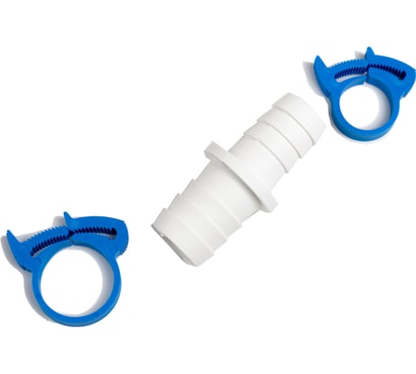 Соединитель для шлангов 1/2x3/4 с 2-мя хомутами ДТРД 4W_1/23/4_02А003.010.0026А003.010.0020