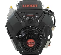 Двигатель Loncin LC2V80FD (H type) V-образн,764 см3, D25 мм, 20А руч. и эл.запуск (б/глуш)(трос.упр) 00-00162064
