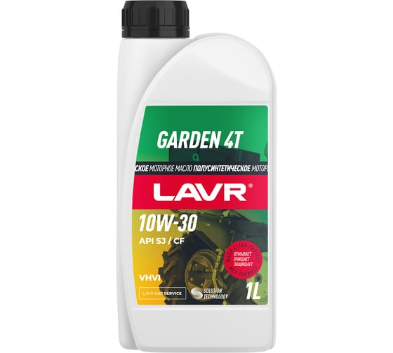 Моторное масло полусинтетическое LAVR GARDEN 4T 10W-30 SJ/CF Ln2036