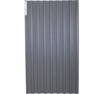 Композитный лист COMPOGLASS АЛМАЗ трапеция С-20, cерый RAL 7024, матовый, 1,2 мм, 1150х2000 мм CG-00008637