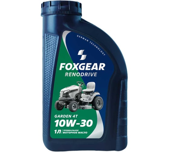 Моторное масло FOXGEAR RENODRIVE GARDEN 4T 10W-30, 1 л 0118751007