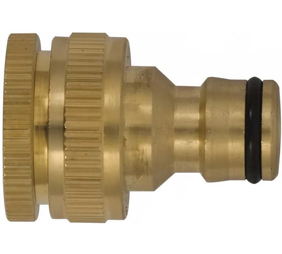 Адаптер внешний СаМат Плюс латунь 3/4 - 1 (1 шт) SanT-2747