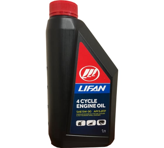 Масло для 4-х тактных двигателей полусинтетическое LIFAN SAE 5W-30 API SJ/CF 1л 00-00004482