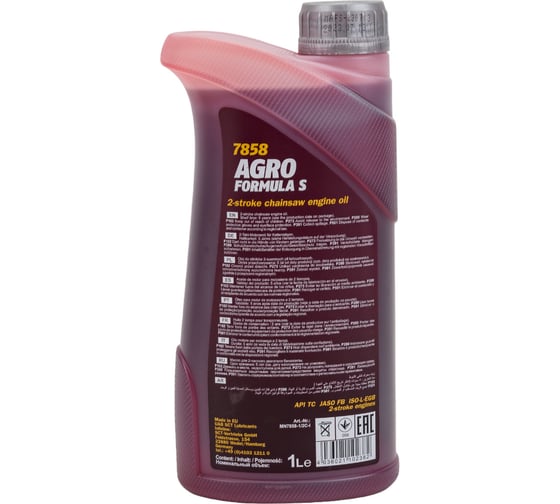 Синтетическое моторное масло MANNOL AGRO FORMULA S, 1 л 6013