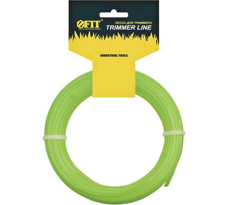 Леска для триммеров РОС (2.0 мм; 15 м; Звездочка) FIT 77979